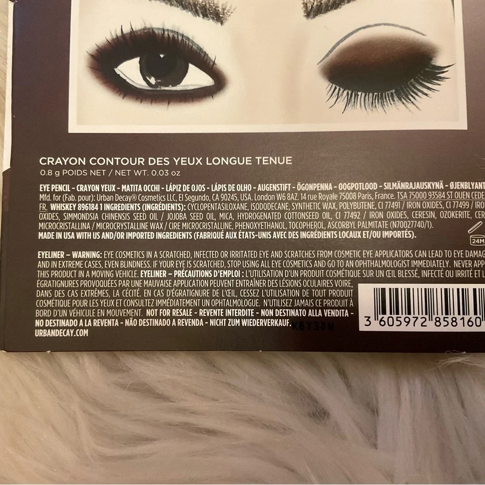 Urban Defay 24/7 Glide-On Eye Pencil in Whiskey - New x3 Travel Size